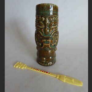 NEW 2010 SURFER SURFBOARD MR. G IS STOKED! TIKI FARM 10th ANNIV CERAMIC TIKI MUG